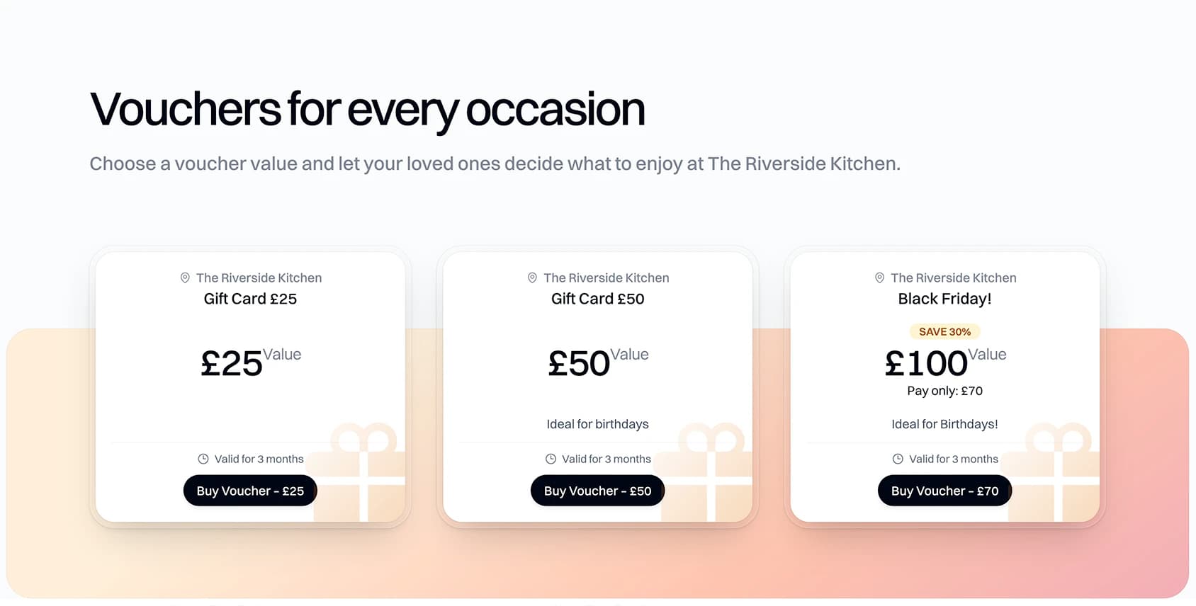 Turn quiet days into revenue.